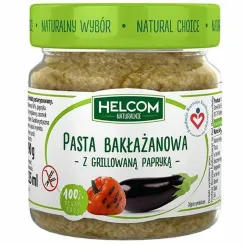 Pasta Bakłażan z Grillowaną Papryką 190 g - Helcom