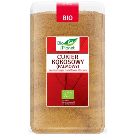 Cukier Kokosowy (Palmowy) Bio 1 kg - Bio Planet 