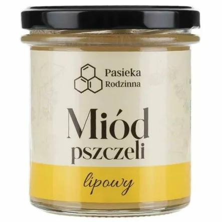 Miód Lipowy 410 g - Pasieka Rodzinna