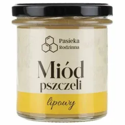 Miód Lipowy 410 g - Pasieka Rodzinna