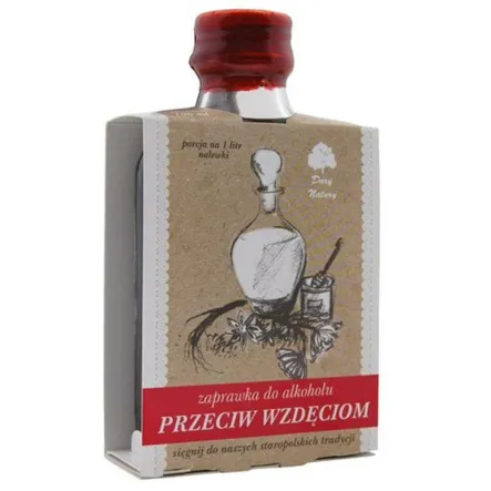 Zaprawka Do Alkoholu Przeciw Wzdęciom 100 Ml - Dary Natury PRZECENA - KRÓTKA DATA MINIMALNEJ TRWAŁOŚCI