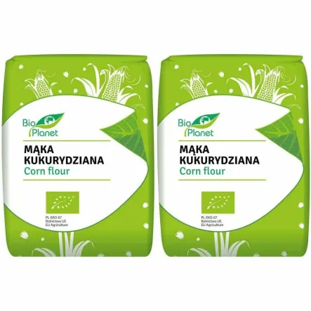 2 x Mąka Kukurydziana Bio 1 kg - Bio Planet
