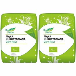 2 x Mąka Kukurydziana Bio 1 kg - Bio Planet