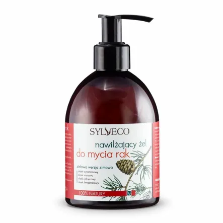 Nawilżający Żel do Mycia Rąk Ziołowo - Zimowy 300 ml - Sylveco (data: 30.10.2025)