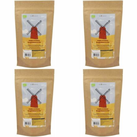 4 x Mąka Owsiana Bezglutenowa Bio 500 g - Simpatiko
