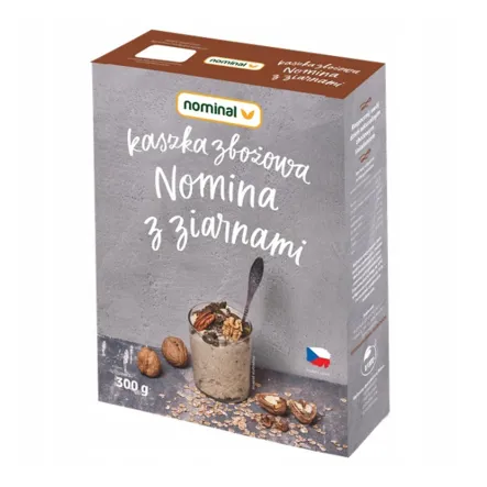 Kaszka Instant Zbożowa z Ziarnami 300 g Nominal