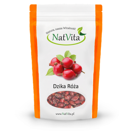 Dzika Róża Owoc Suszony 400 g Natvita