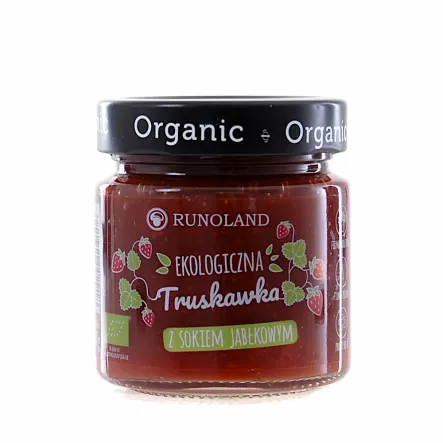 Słodka Przekąska Truskawka Bez Dodatku Cukru Bio 200 G Runoland