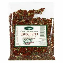 Przyprawa Bruschetta (Suszone Pomidory, Czosnek, Oregano, Bazylia, Papryka) 35 g - Visana