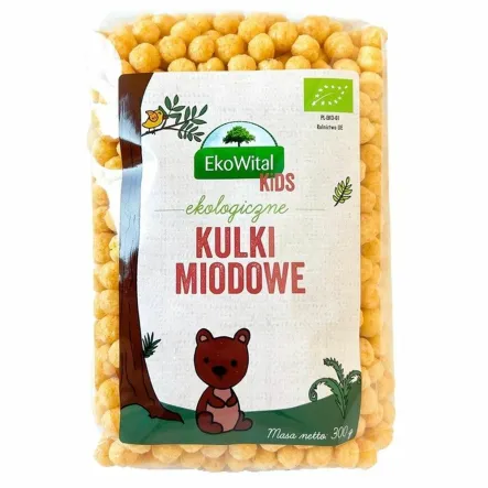 Kulki Miodowe BIO 300 g - Eko-Wital