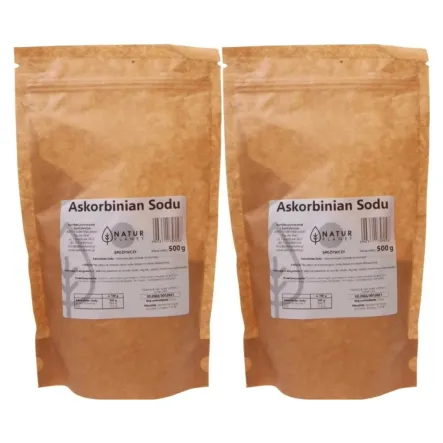 Askorbinian Sodu 1 kg (2 x 500 g) - Natur Planet