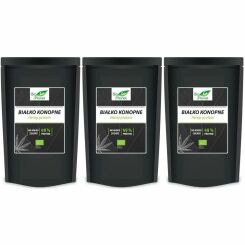 Zestaw 3 x Białko Konopne w Proszku Bio 500 g - Bio Planet