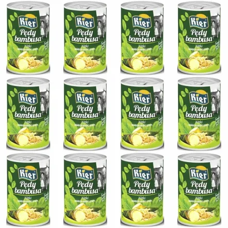 12 x Pędy Bambusa 400 g (200 g) - Kier