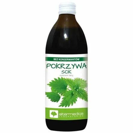 Sok z Pokrzywy 500 ml - Altermedica