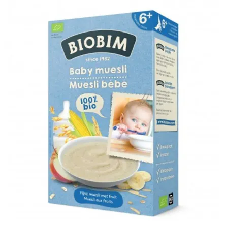 Kaszka Musli Z Owocami Bezmleczna Powyżej 6 miesiąca Bio 300 g- Biobim