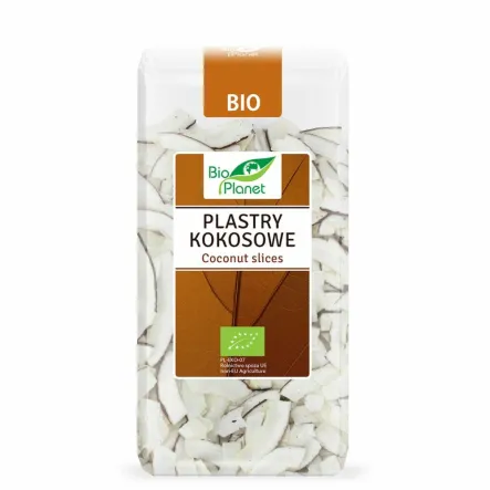 Plastry Kokosowe Bio 300 g - Bio Planet