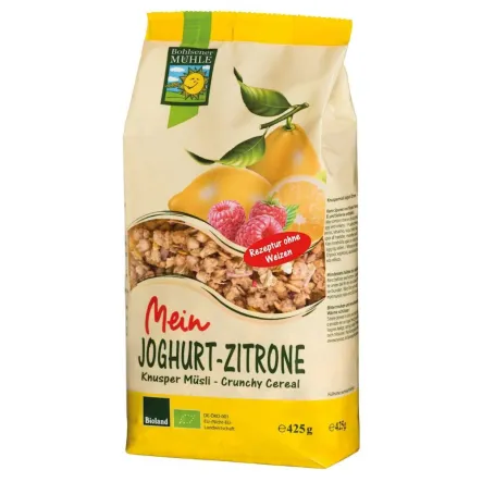 Crunchy Jogurtowo Cytrynowe Bio 425 g Bohlsener Muehle