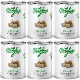 6 x Ciecierzyca w Zalewie Bio 400 g (240 g) - Manfuso