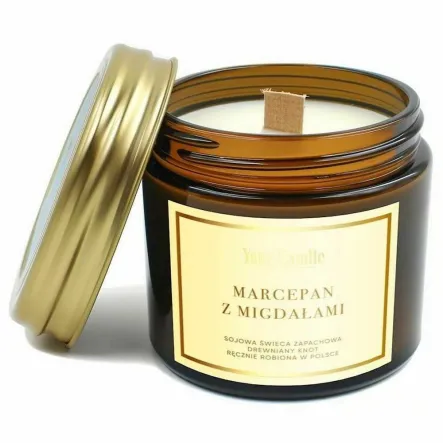 Świeca Sojowa Zapachowa Marcepan z Migdałami 120 ml - Your Candle