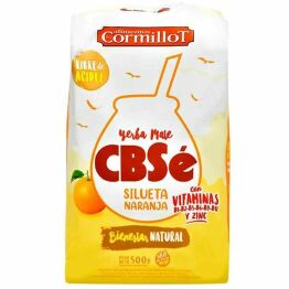 Yerba Mate Silueta Naranja Pomarańczowa 500 g CBSe