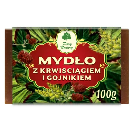 Mydło z Krwiściągiem i Gojnikiem 100 g Dary Natur