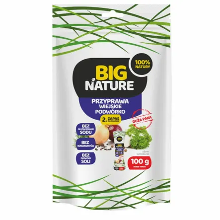 Zapas Przyprawa Wiejskie Podwórko 100 g  - Big Nature - Przecena Krótka Data Minimalnej Trwałości