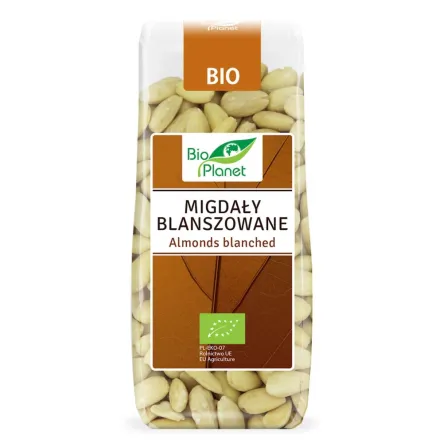 Migdały Blanszowane Bio 100 g Bio Planet