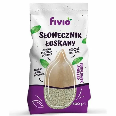 Słonecznik Łuskany 500 g - Fivio