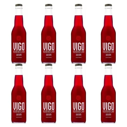 8 x Kombucha Acai 330 ml - VIGO