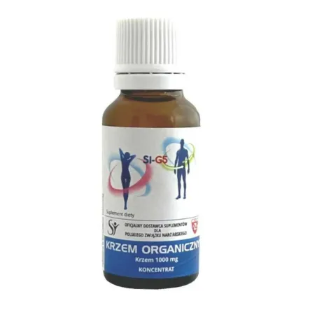 Krzem Organiczny Si-G5 Koncentrat 20 ml - Glycan Poland