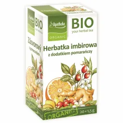 Herbatka Imbir Pomarańcza Bio 30 g (20x 1,5 g) - Apotheke