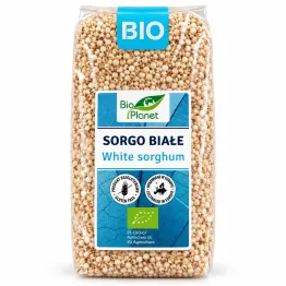 Sorgo Białe Obłuszczone Bezglutenowe BIO 500 g – Bio Planet