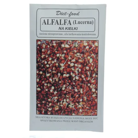 Lucerna Nasiona na Kiełki 80 g - Diet-Food