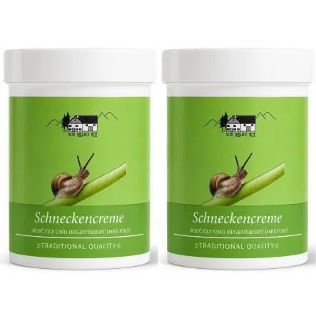 2 x Krem do Twarzy i Ciała ze Śluzem Ślimaka Pielęgnujący 150 ml - Schnecken Gel