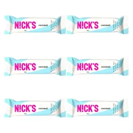 6 x Baton Kokosowy w Czekoladzie Mlecznej 40 g - Nicks