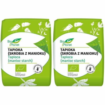 2 x Tapioka (Skrobia z Manioku) Bezglutenowa Bio 800 g - Bio Planet