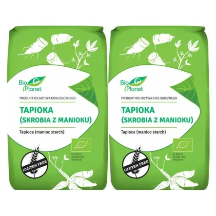 2 x Tapioka Skrobia z Manioku Bezglutenowa Bio 800 g - Bio Planet