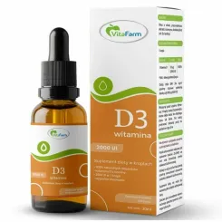 Witamina D3 (2000 IU) Krople 30 ml - Vitafarm