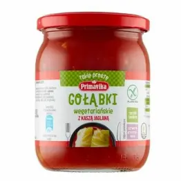 Gołąbki Wegetariańskie z Kaszą Jaglaną 480 g - Primavika