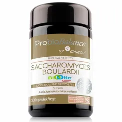 ProbioBalance Saccharomyces Boulardii 5 mld. Żywych Komórek Bakterii 30 Kapsułek - Aliness
