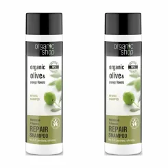 2 x Szampon Do Włosów Rewitalizujący - Marokańska Księżniczka  Eco 280 ml Organic Shop