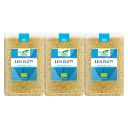 3 x Len Złoty Bio 2 kg - Bio Planet
