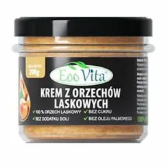 Krem Orzechy Laskowe 100% 200 g-  EOOVITA