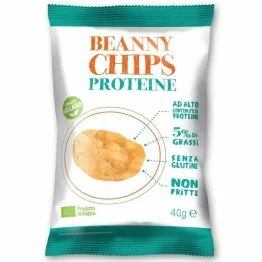 Prażynki z Soczewicy Proteinowe Bezglutenowe Bio 40 g - Beanny Chips