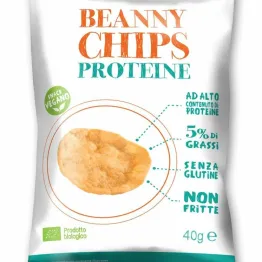 Prażynki z Soczewicy Proteinowe Bezglutenowe Bio 40 g Beann Chips