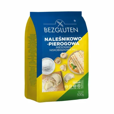 PKU Naleśnikowo - Pierogowa Mieszanka Niskobiałkowa Bezglutenowa 500 g - Bezgluten