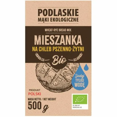 Mieszanka Na Chleb Pszenno - Żytni BIO 500 g - Biolife