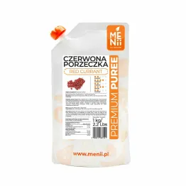 Puree Czerwona Porzeczka Premium Pulpa 1 kg Menii