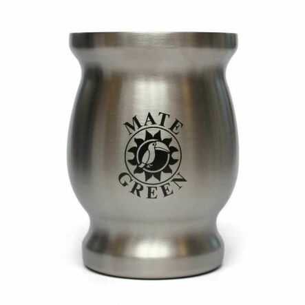 Naczynie ze Stali Nierdzewnej Srebrne - TermoMate Double Wall Heat Insulation Silver 230 ml - Wyprzedaż