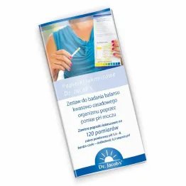 Papierki Lakmusowe Opakowanie 120 Sztuk - Dr. Jacobs 